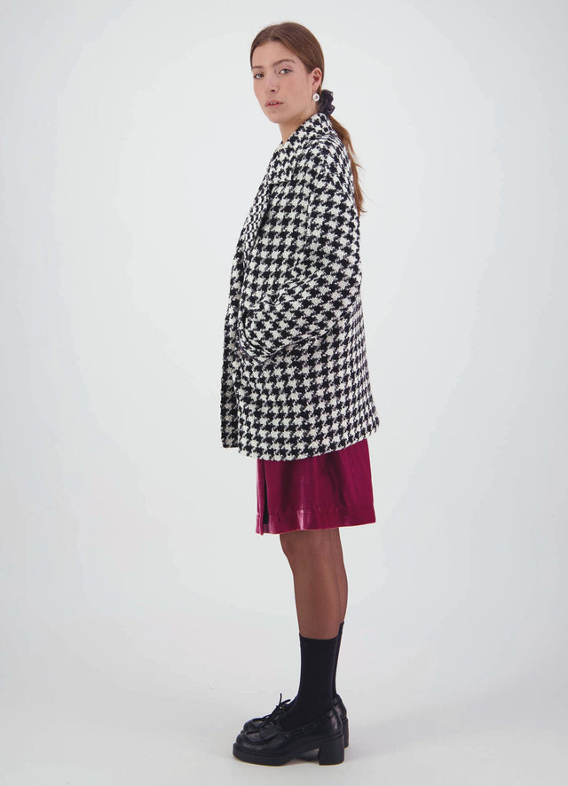 Already There Jacket - Houndstooth Tweed