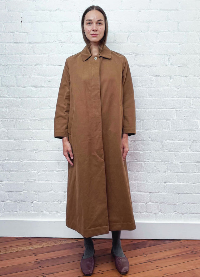 Famous All Over Duster - Tabac Washer Cotton