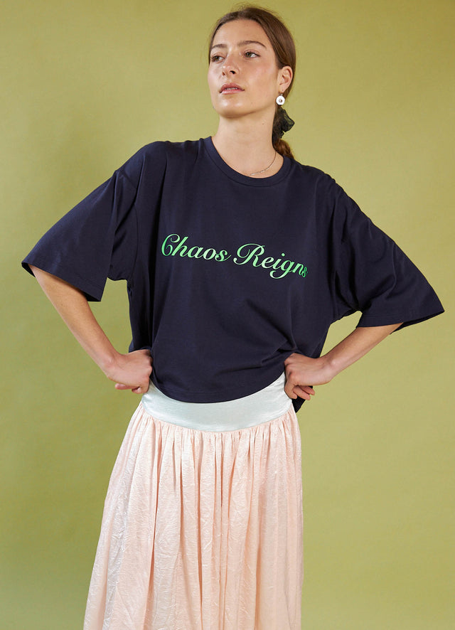 CHAOS REIGNS TEE - LIMITED EDITION CROP