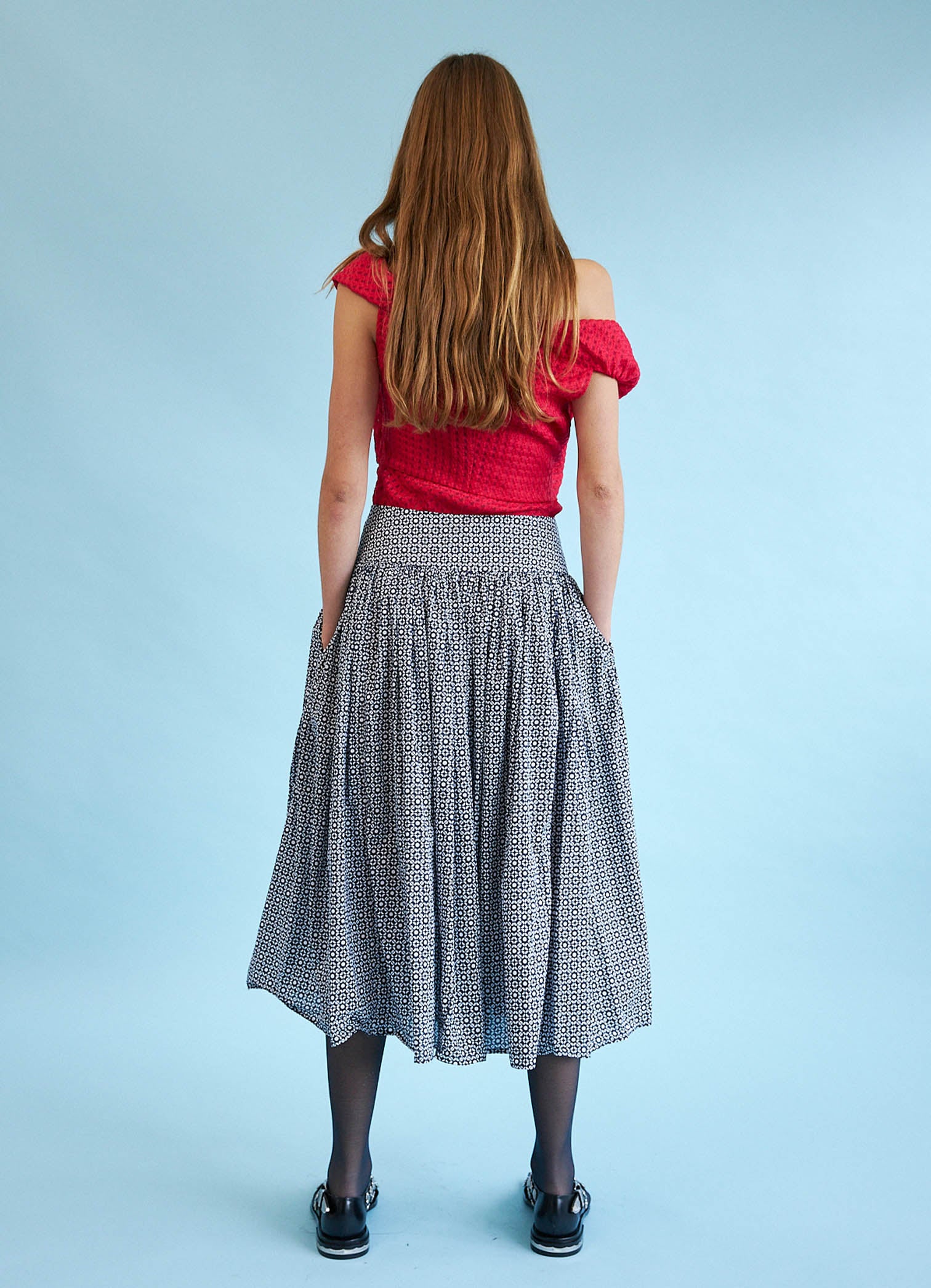 Sing It Loud Reversible Skirt - Cotton Mosaic