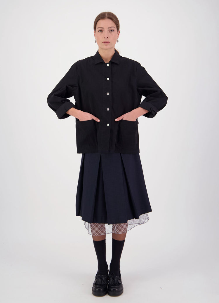 Walk on Water Chore Shirt - Black