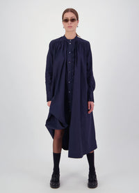 Into the Cosmos Dress - Navy Cotton