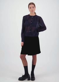 Passion Must Play Skirt - Chocolate Velvet