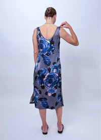 This is the Moment Lace Slip Dress - Silk Flowers
