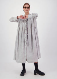 Into the Cosmos Dress - Pinstripe Cotton