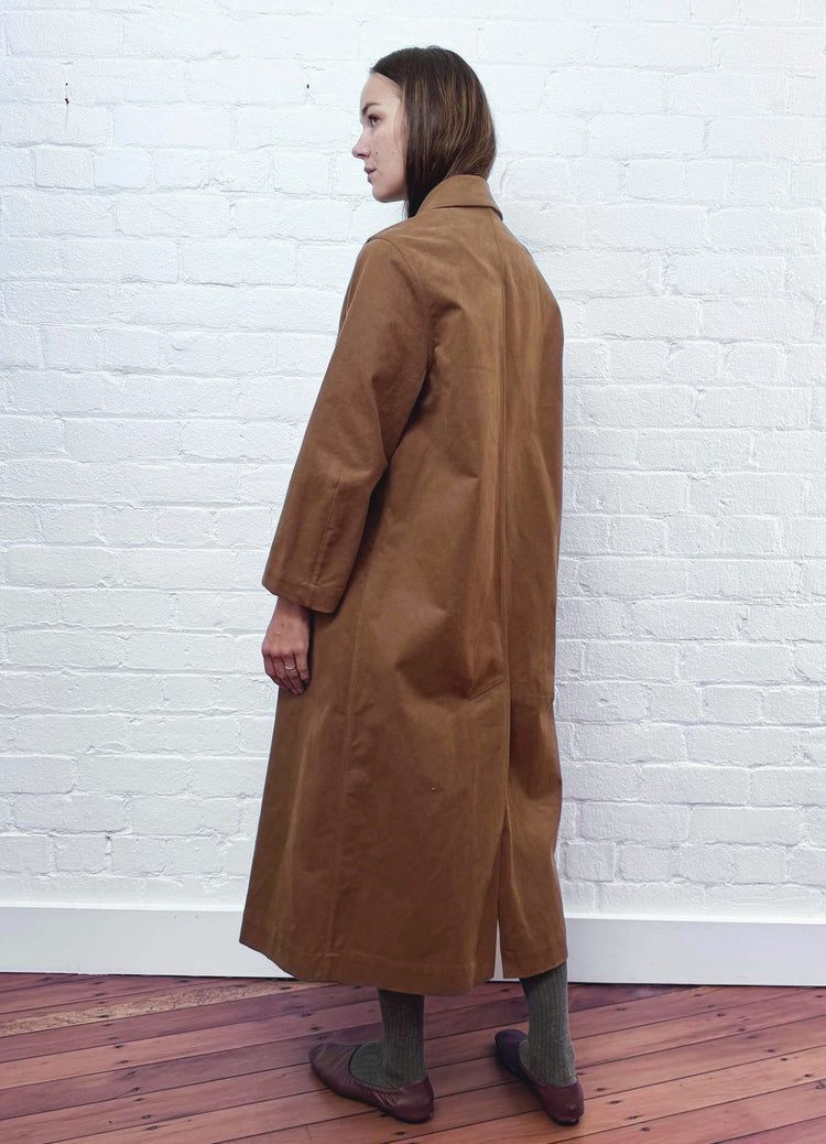Famous All Over Duster - Tabac Washer Cotton