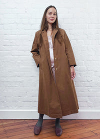 Famous All Over Duster - Tabac Washer Cotton