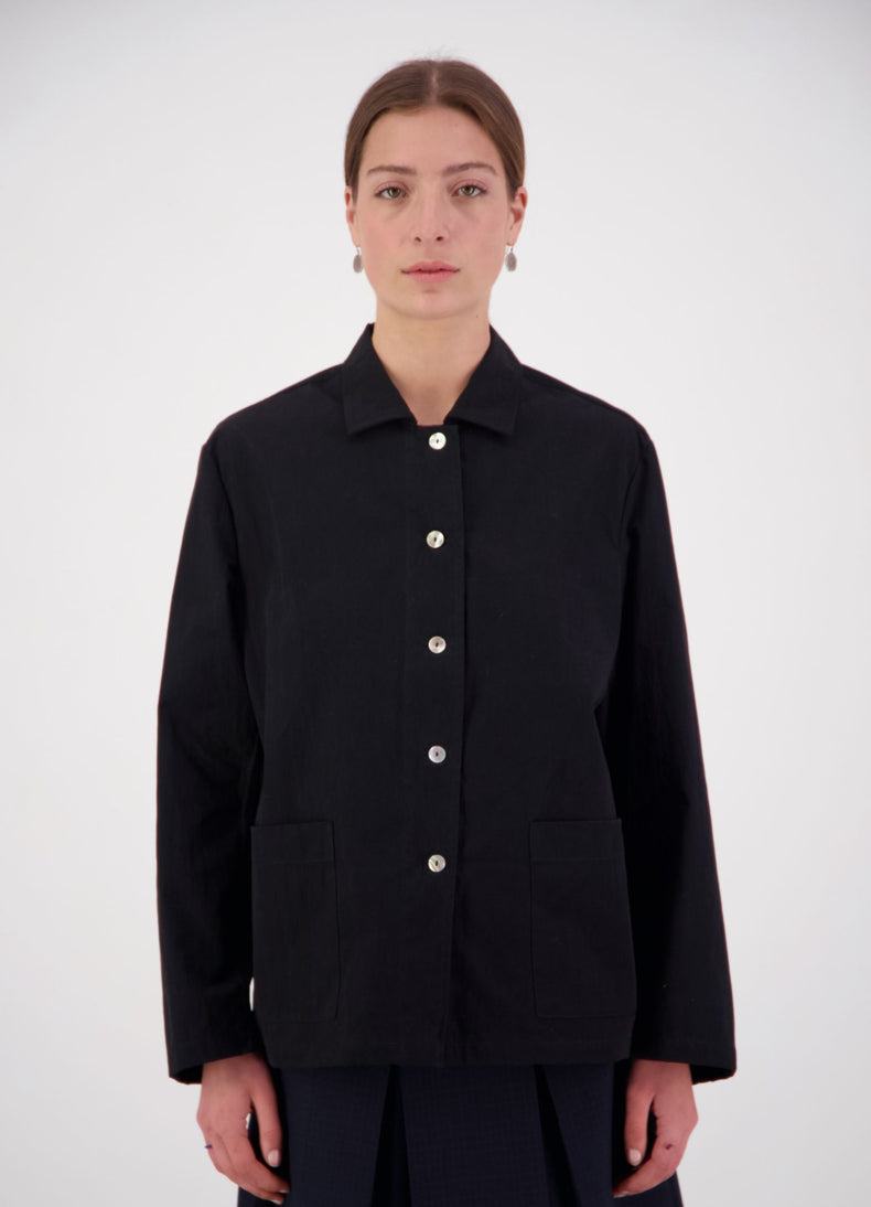 Walk on Water Chore Shirt - Black