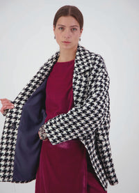 Already There Jacket - Houndstooth Tweed
