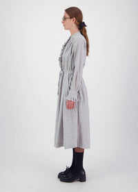 Into the Cosmos Dress - Pinstripe Cotton
