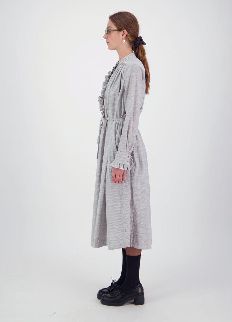 Into the Cosmos Dress - Pinstripe Cotton