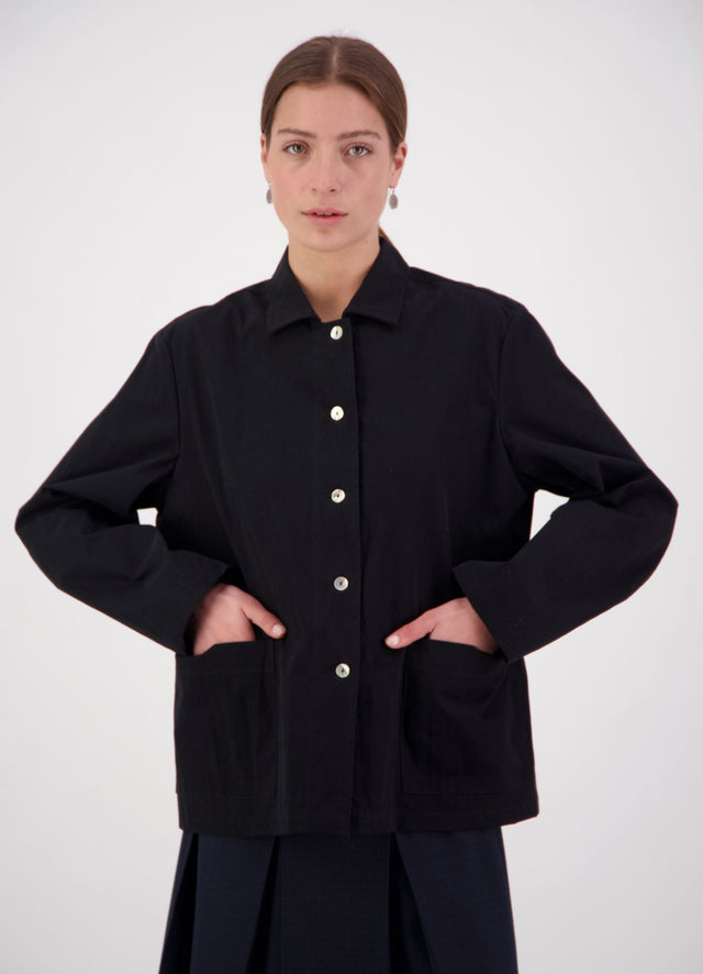 Walk on Water Chore Shirt - Black
