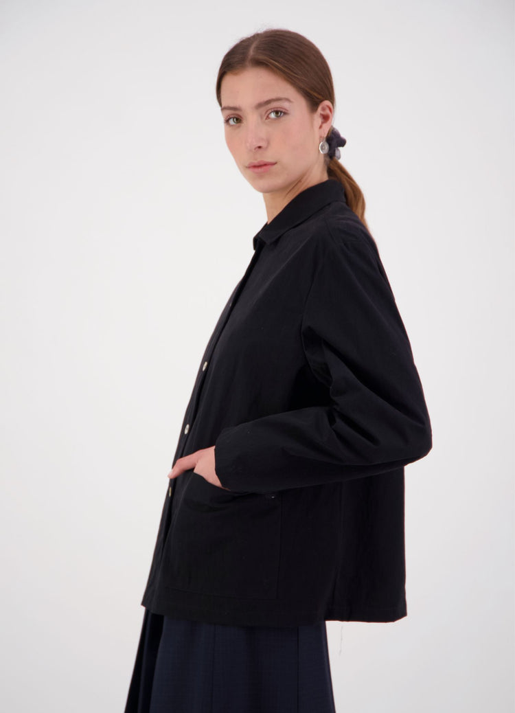 Walk on Water Chore Shirt - Black
