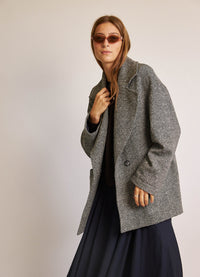 Already There Jacket - Wool Speckle Coating LAST ONE