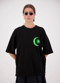 Come With Us Logo Tee - Black Cotton