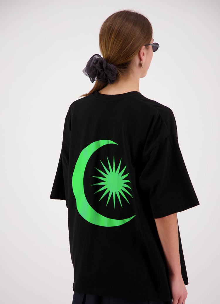 Come With Us Logo Tee - Black Cotton
