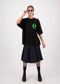 Come With Us Logo Tee - Black Cotton