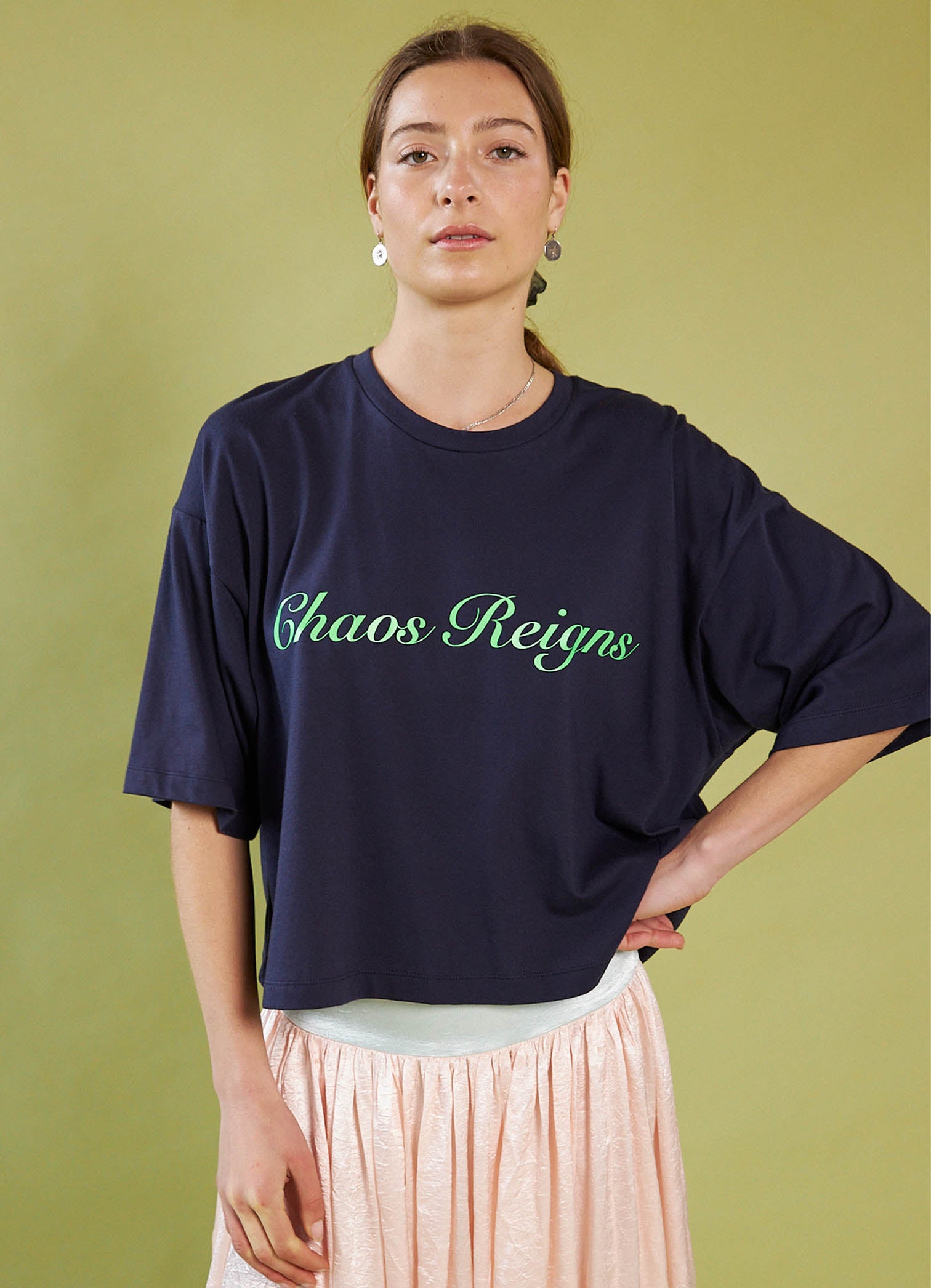 CHAOS REIGNS TEE - LIMITED EDITION CROP