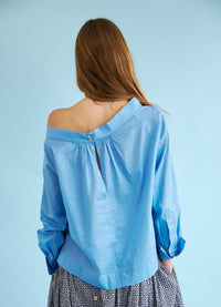 City of Dreams Blouse - Malibu Cotton LAST ONE