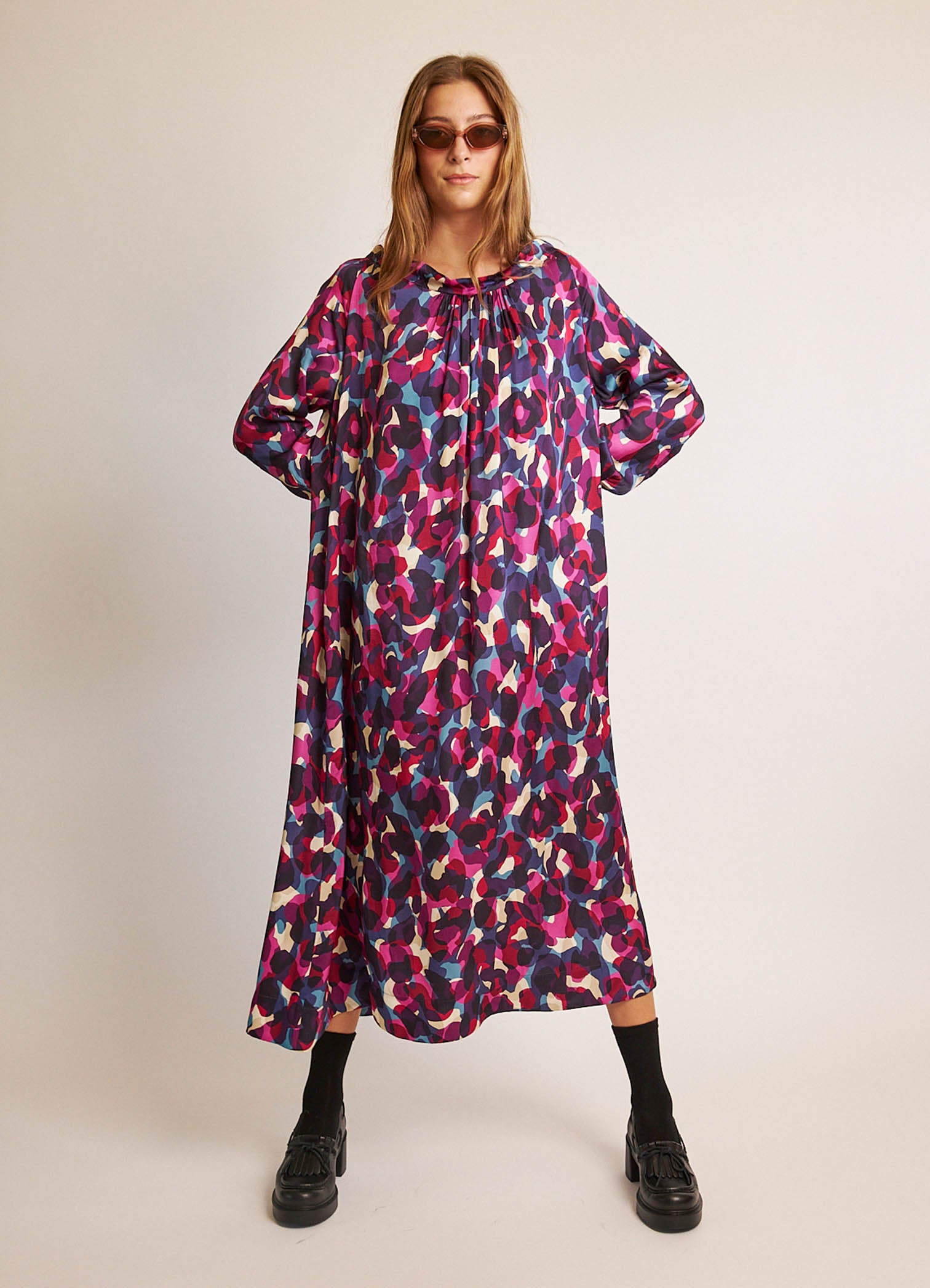 City of Dreams Dress - French Viscose Sateen