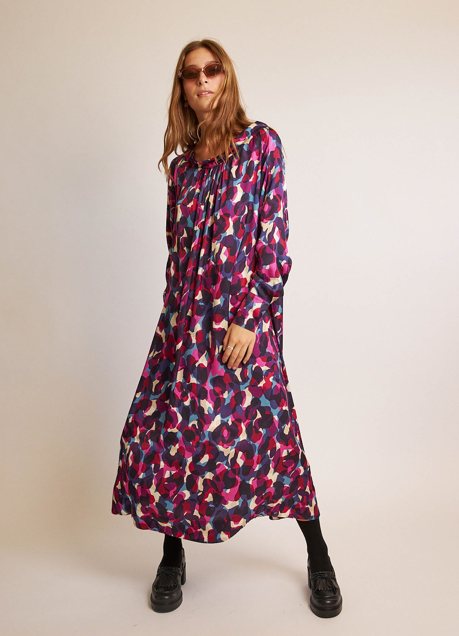 City of Dreams Dress - French Viscose Sateen