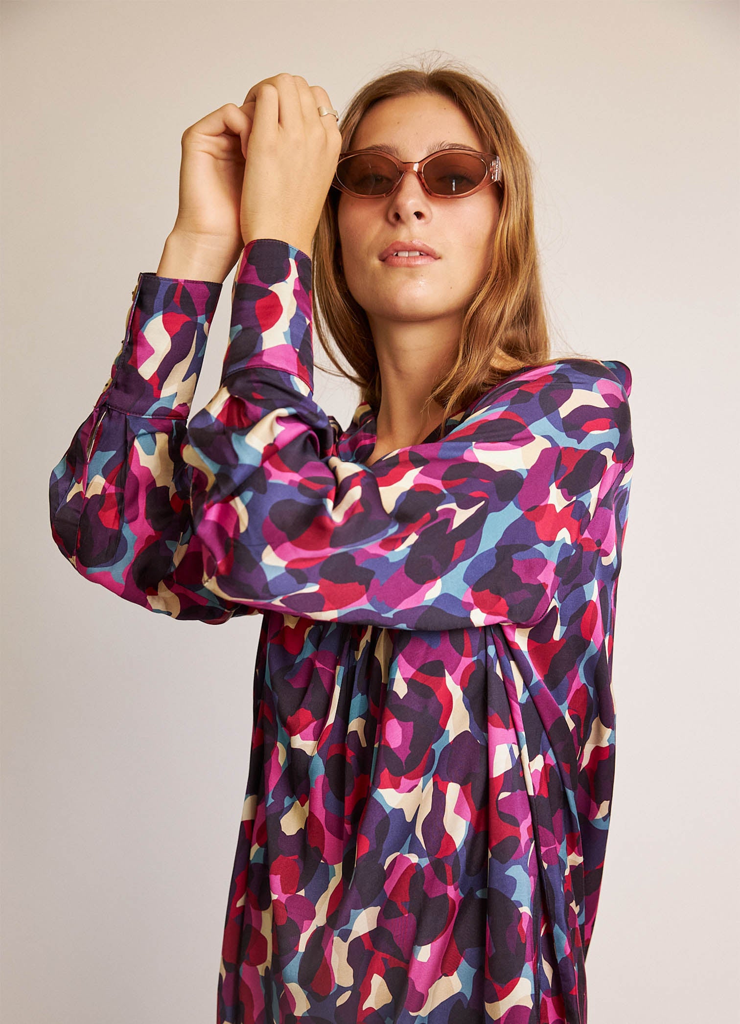 City of Dreams Dress - French Viscose Sateen