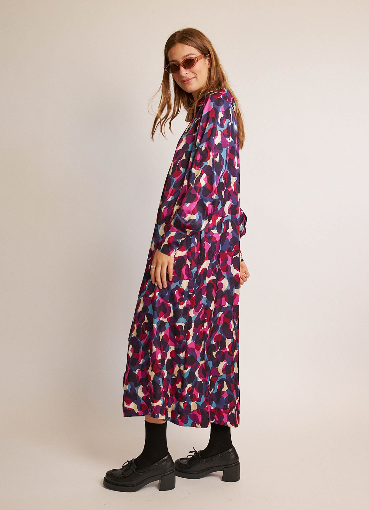 City of Dreams Dress - French Viscose Sateen