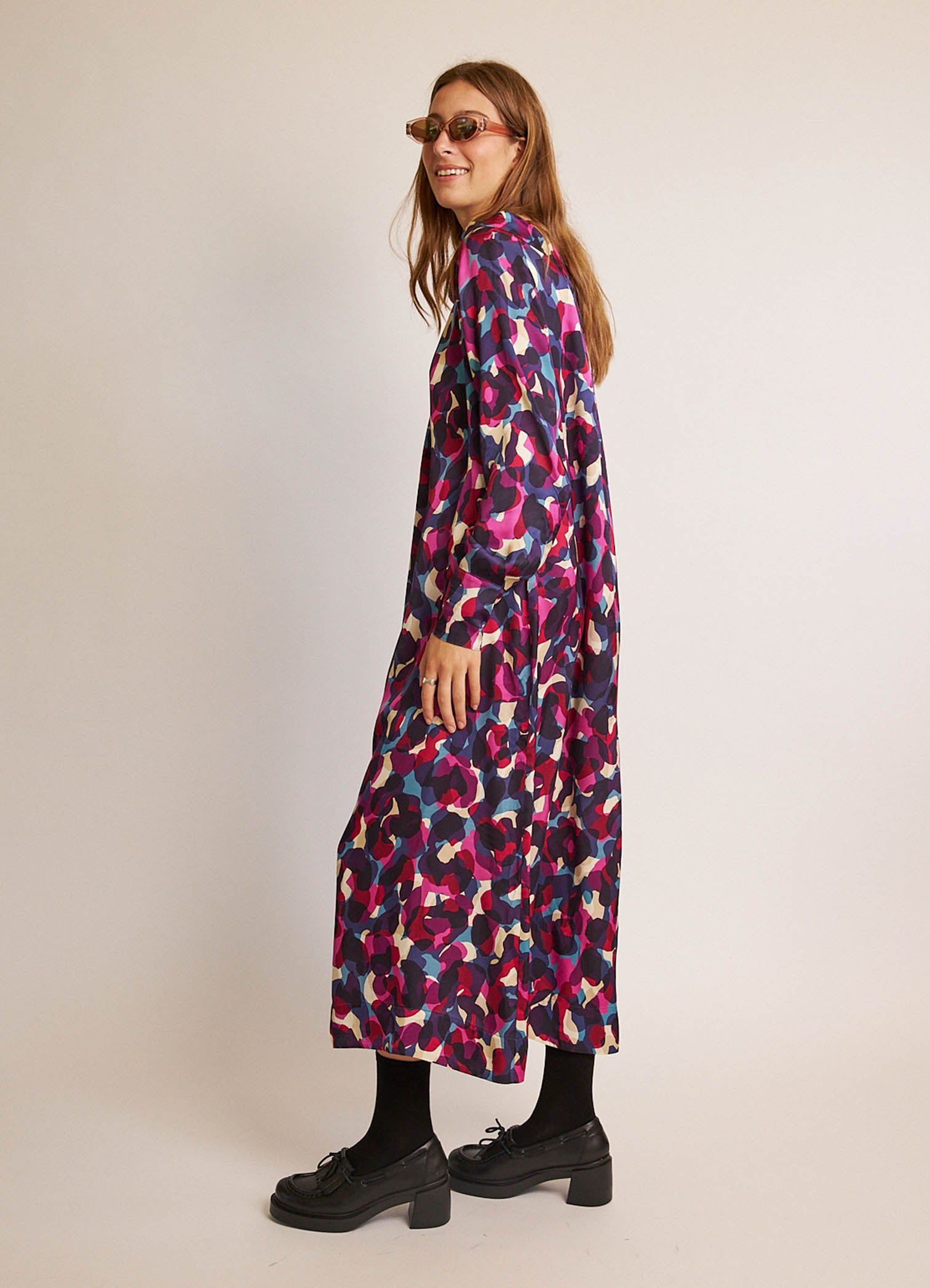 City of Dreams Dress - French Viscose Sateen