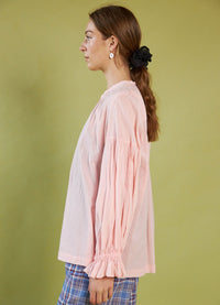 Passing of Time Blouse - Blush Cotton Voile