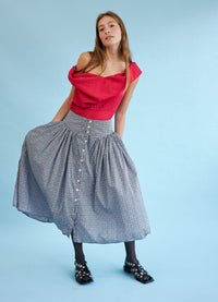 Sing It Loud Reversible Skirt - Cotton Mosaic