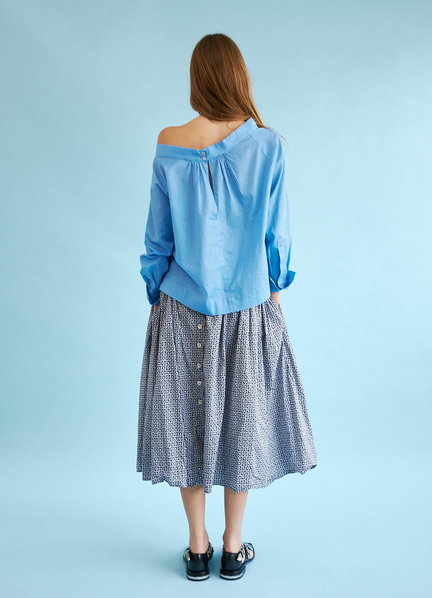 Sing It Loud Reversible Skirt - Cotton Mosaic