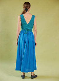 Smell of the Sea Dress - Multi Gingham Cotton