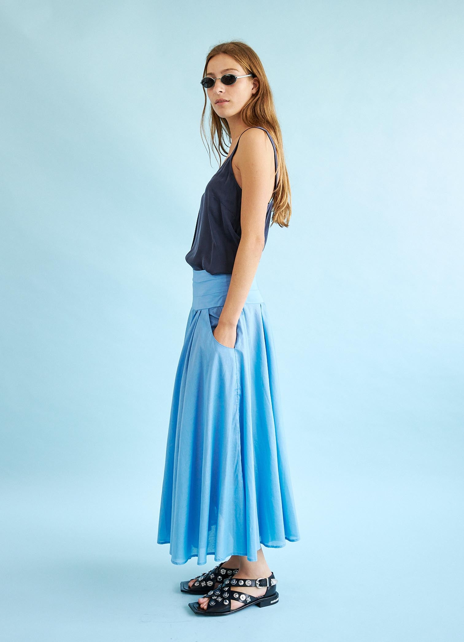 Some People Say Skirt - Malibu Cotton