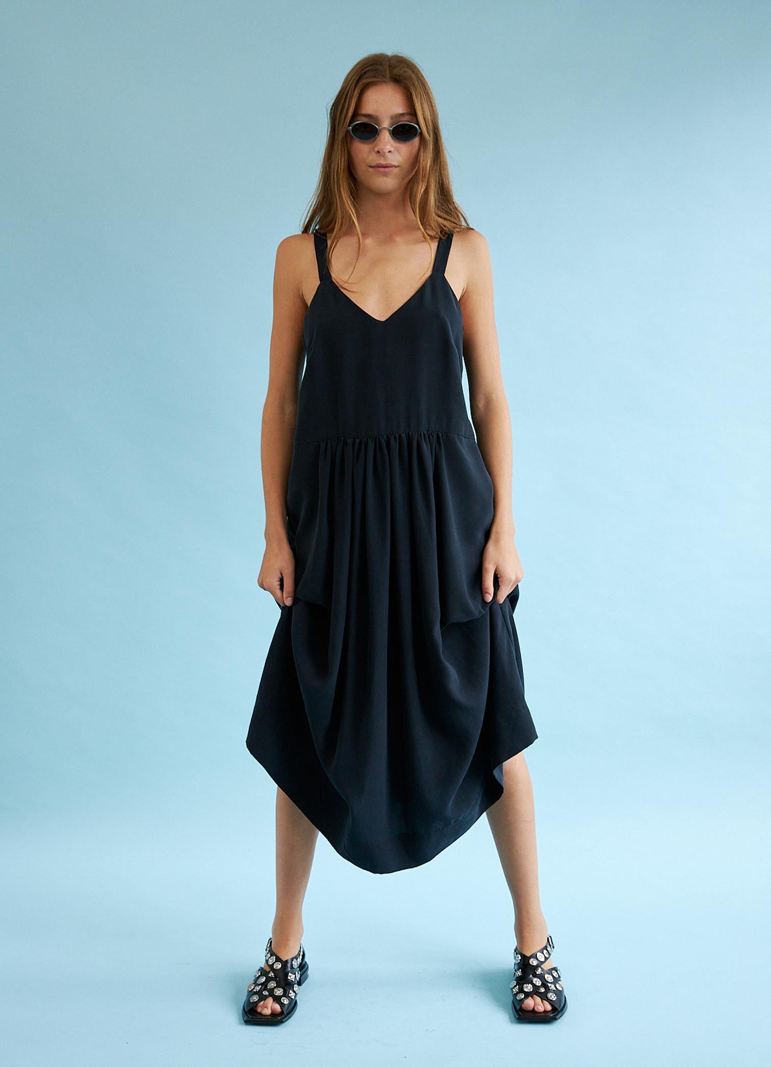 Stop Making Sense Dress - Midnight LAST ONE