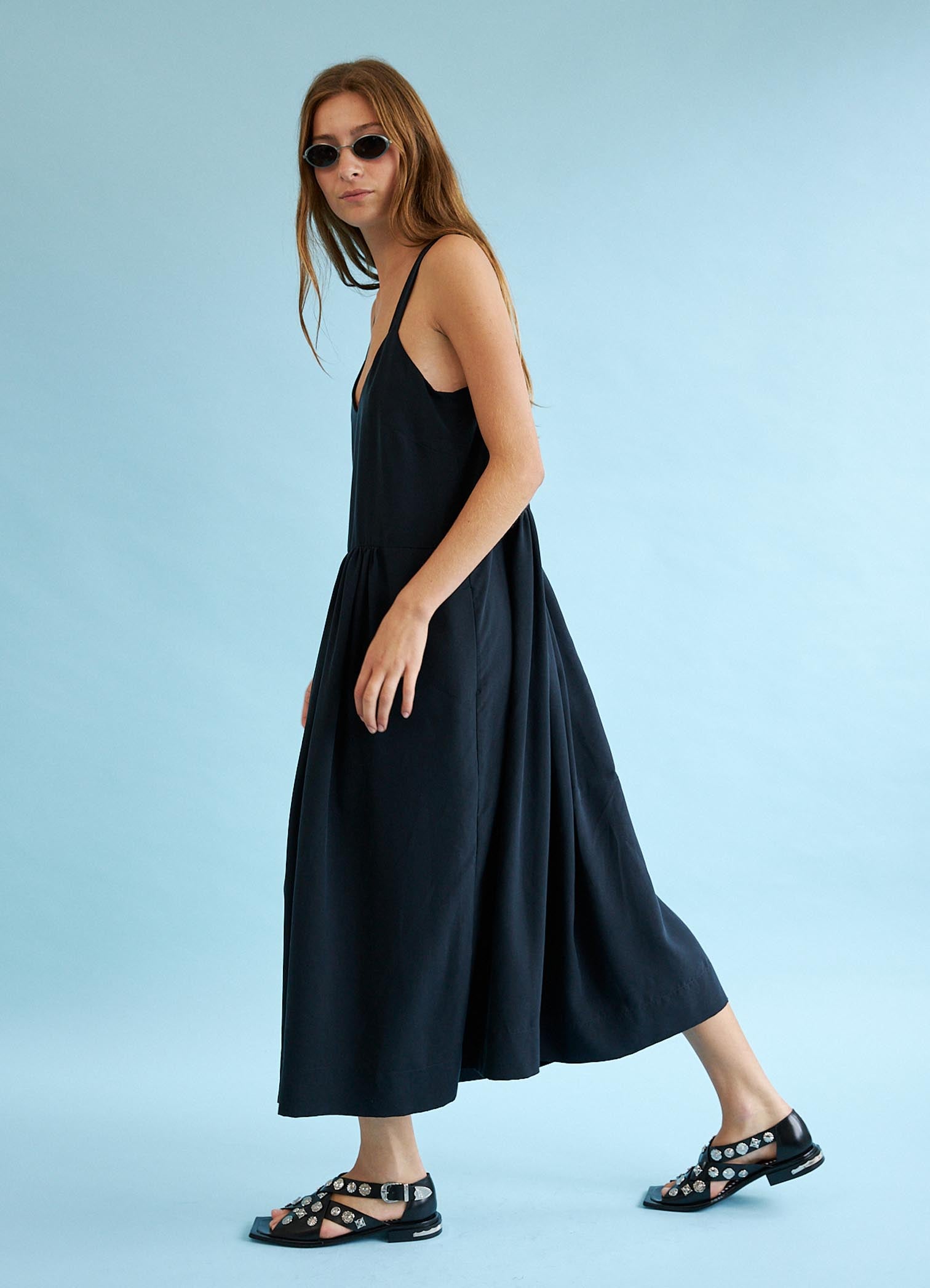 Stop Making Sense Dress - Midnight LAST ONE