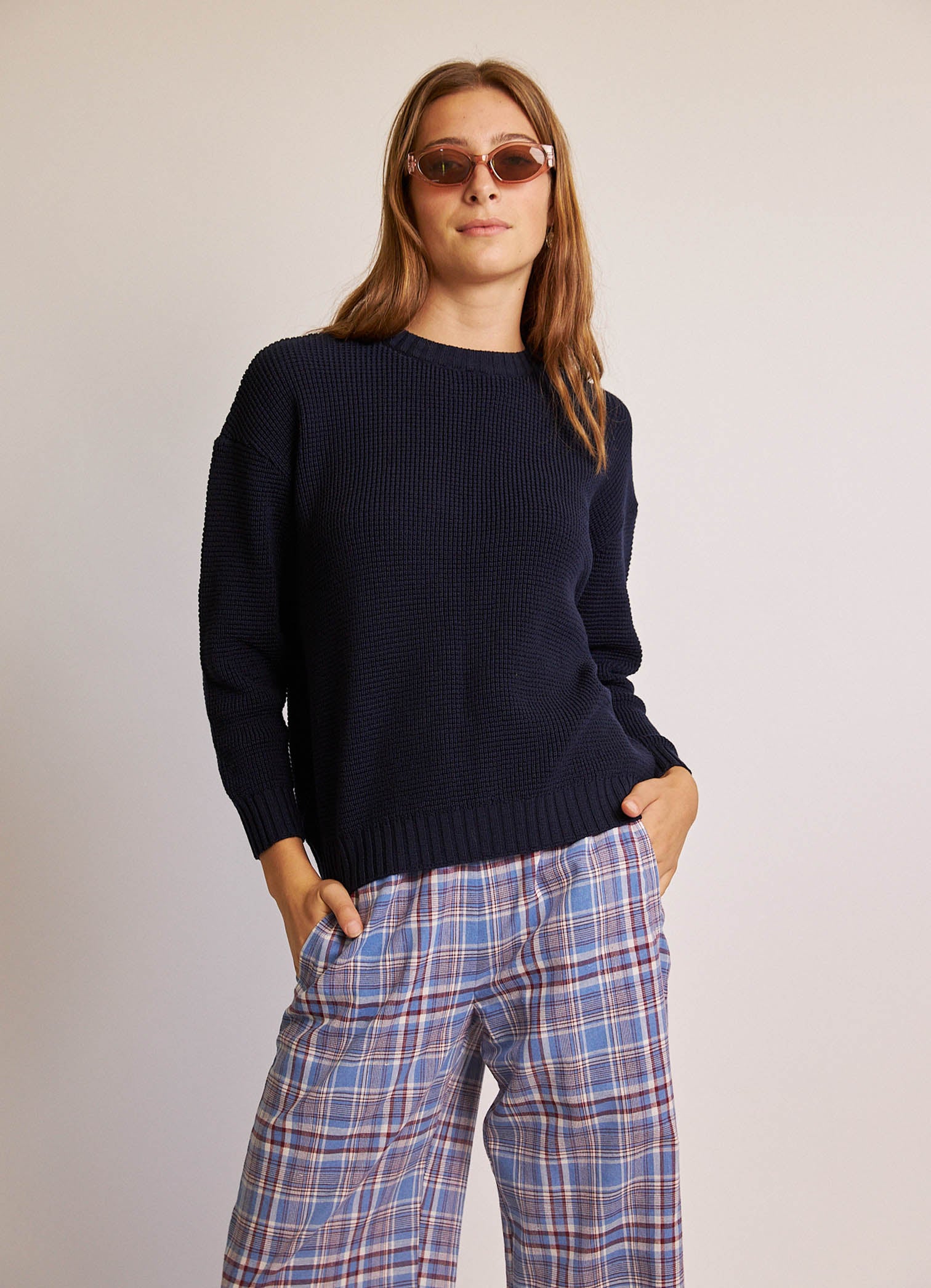 Sailor Knit - Softest Navy Merino