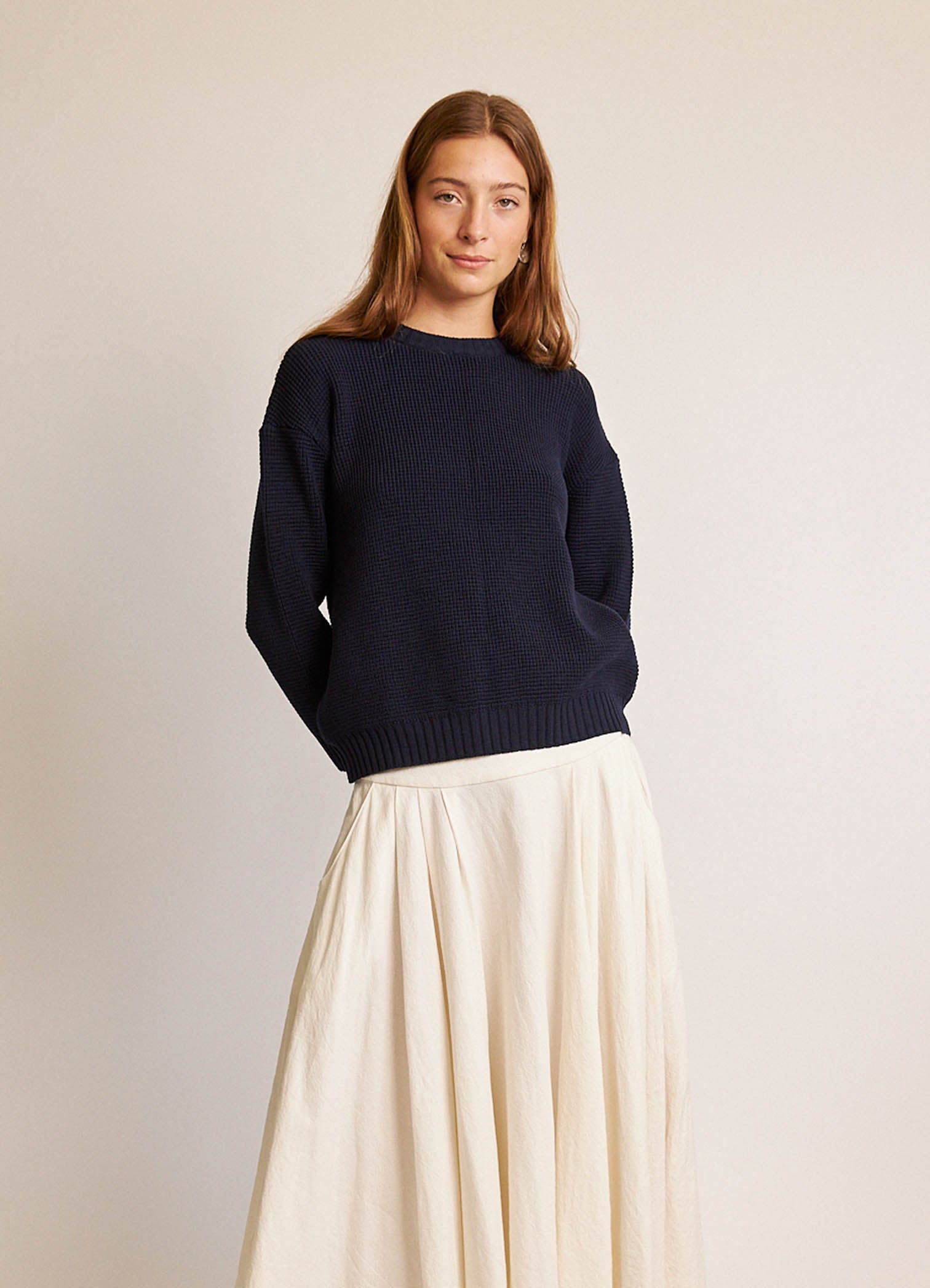 Sailor Knit - Softest Navy Merino