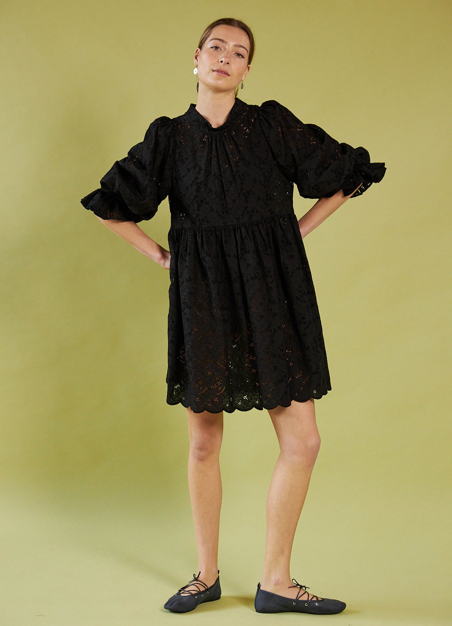 Walk in the Light Dress - Limited Edition Cotton Broderie