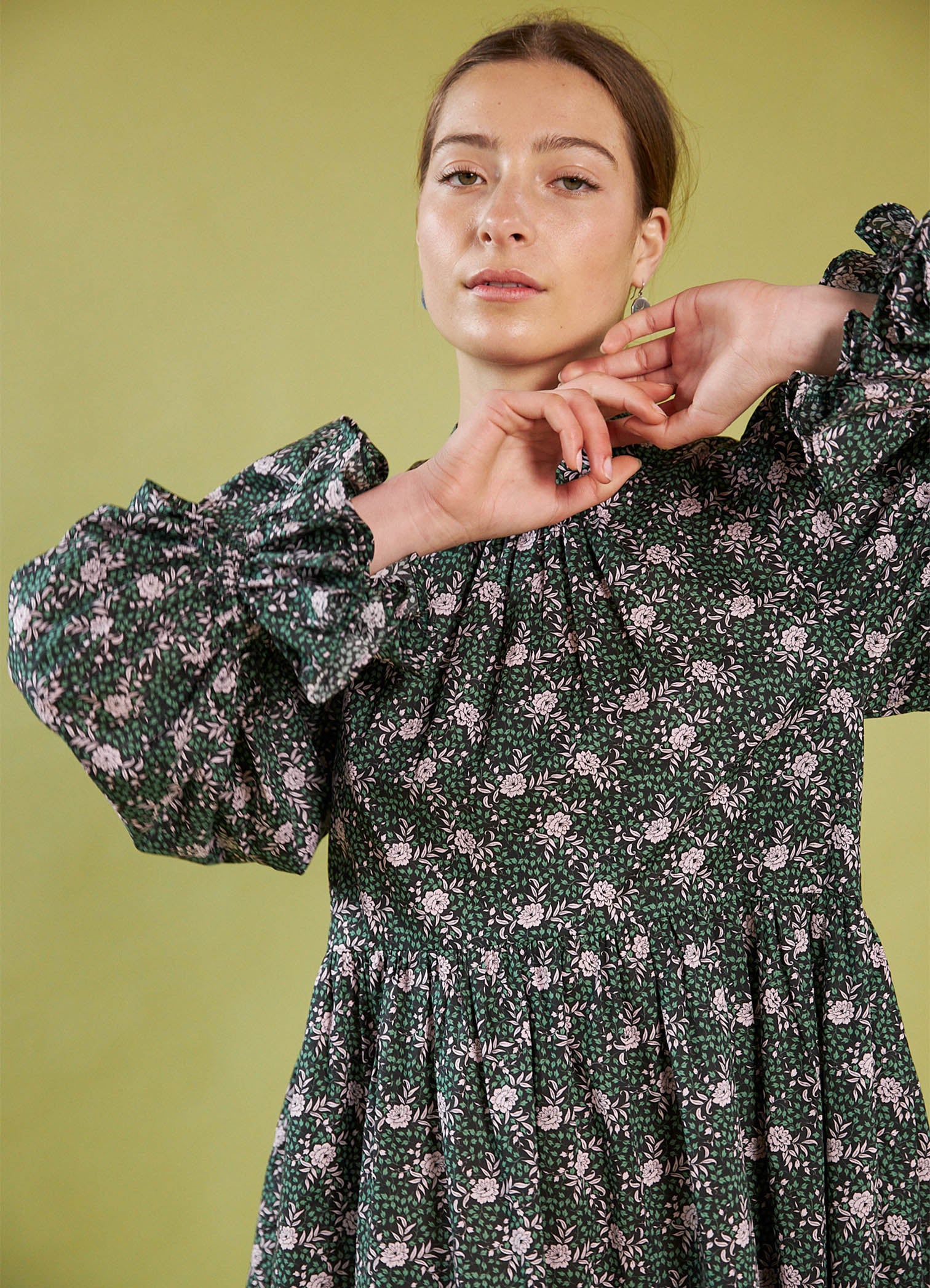 Walk in the Light Dress - Liberty Print Cotton Lawn