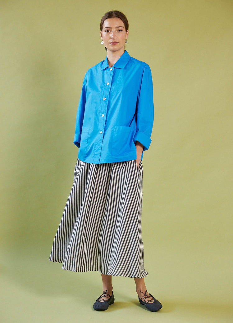 Walk on Water Shirt - Blue Cotton