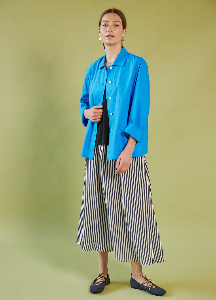 Walk on Water Shirt - Blue Cotton