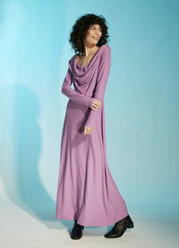 Come into View Dress - Lilac Rib