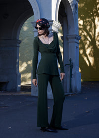 Come Into View Top - Olive Rib