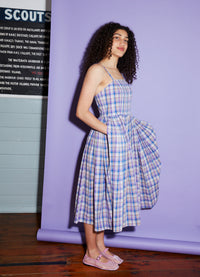 Marilyn Sundress - Japanese Check Cotton