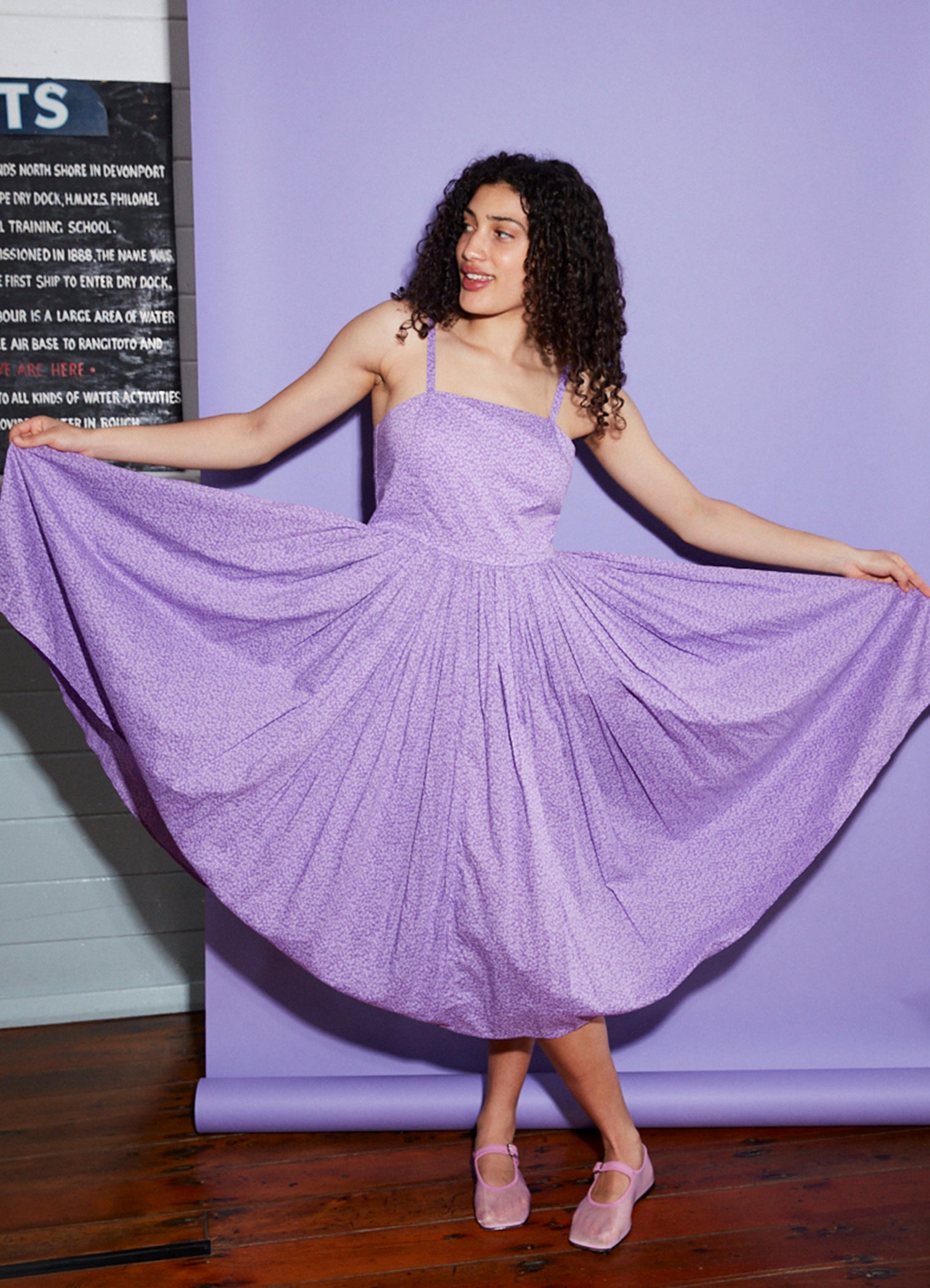 Marilyn Sundress - Liberty Print Cotton