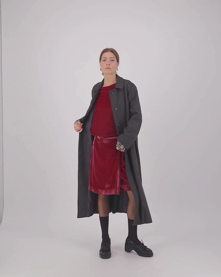 Famous All Over Duster - Italian Wool