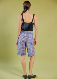 Part of Your World Short - Lightweight Linen Check