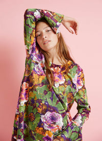 Turn Me Around Dress - Acid Flowers